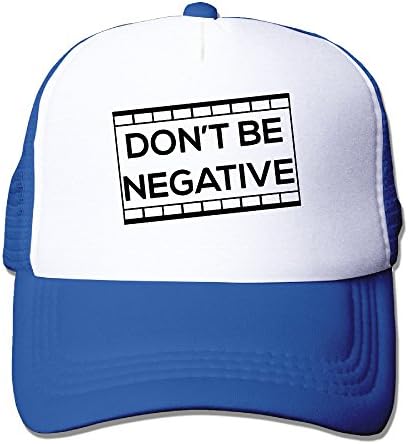 Don't Be Negative Funny Photography Photographer Gift Trucker Hat Snapback Cap