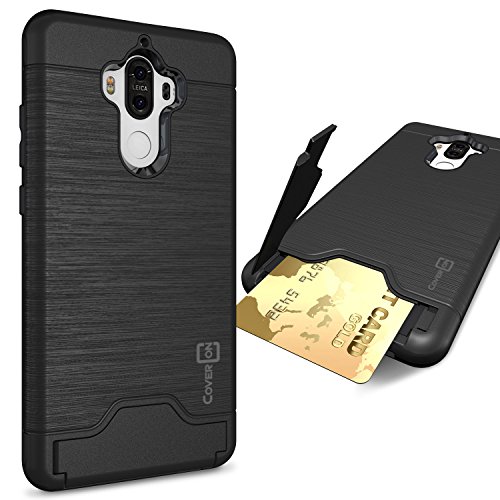 Huawei mate 9 case, coveron [securecard series] slim fi…