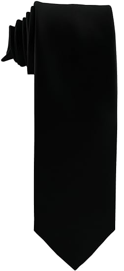 Herren Krawatte Schwarz Trauerkrawatte Trauerkleidung Beerdigung