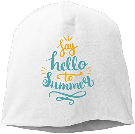 WLF Unisex Hello Summer Fashion Soft Daily Beanie Hat Skull Cap