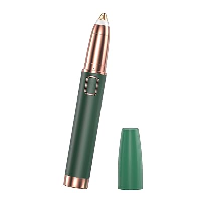 Buy Eyebrow Razor For Women Electric Facial Hair Trimmer Painless Micro Precision Multipurpose Hair Remover For Peach Fuzz Upper Lip Hair Flawless Brows With Led Light Aa Battery Powered Deep Jaded Online