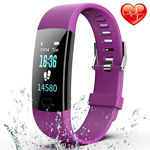 Fitness Tracker, Colorful Activity Tracker Watch with Heart Rate Monitor, Pedometer IP67 Waterproof Fitness Tracker, Colorful Activity Tracker Watch with Heart Rate Monitor, Pedometer IP67 Waterproof