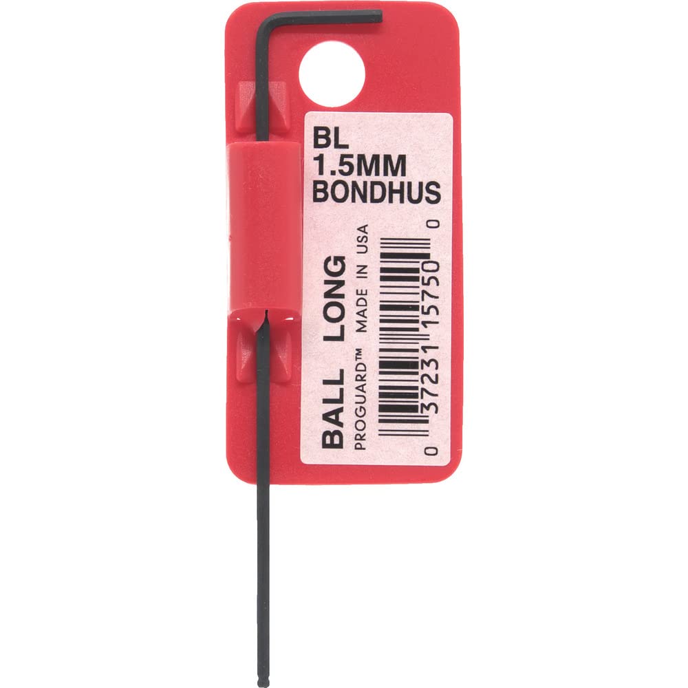 Bondhus 15750 1.5mm Ball End Tip Hex Key L-Wrench