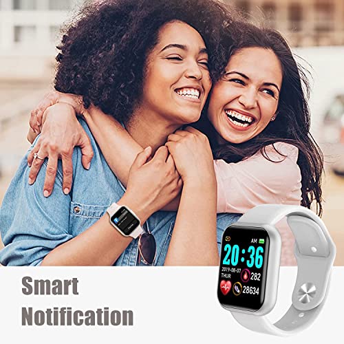 AOSUODI Smart Watch for Women Men,Fitness Watch Touch Screen with  Heart Rate Sleep Monitor,Blood Oxygen,