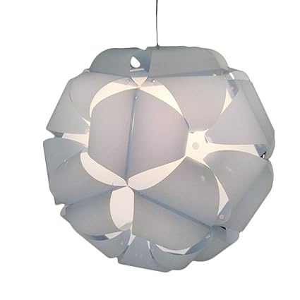 Xmxdesiz Diy Flower Ball Lampshade Ceiling Lamp Hanging Light