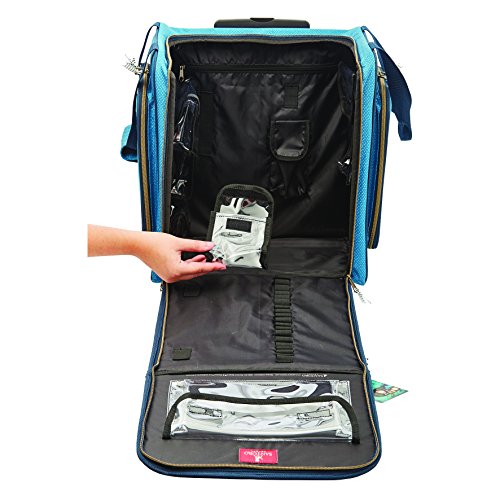 wheelable craft tote