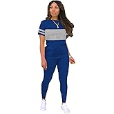 Nimsruc Two Piece Sets For Women Summer Outfits Casual Sweatsuits