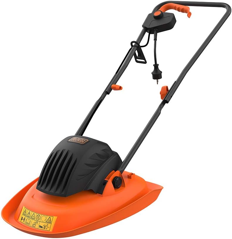 BLACK+DECKER Electric Hover Mower 30 cm Deck 1200W Corded BEMWH551-GB