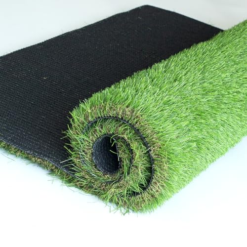 LITA Thick Artificial Grass Turf 7x15FT, 1.77 Inch Realistic Fake Grass Rug