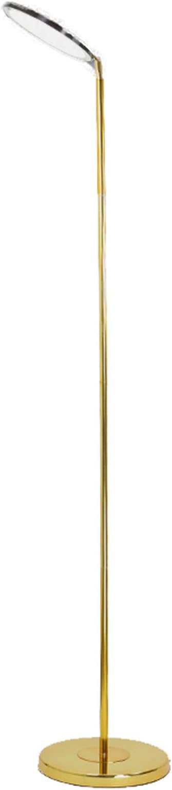 HKLY Stehlampe, LED Stehleuchte Stufenlos Dimmbare Metall Stehlampen