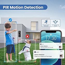 EKEN Smart Video Doorbell Camera Wireless with