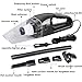 4000 PA Suction Portable Car Handheld Vacuum Dirt Cleaner Wet & Dry 12V 120W High Power Automotive Vehicle Auto Vac (Black)