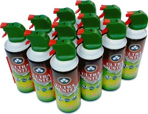 ULTRA Duster Brand Canned Air Duster Net 8 Oz in Case of 12 Pack by ULTRA Duster