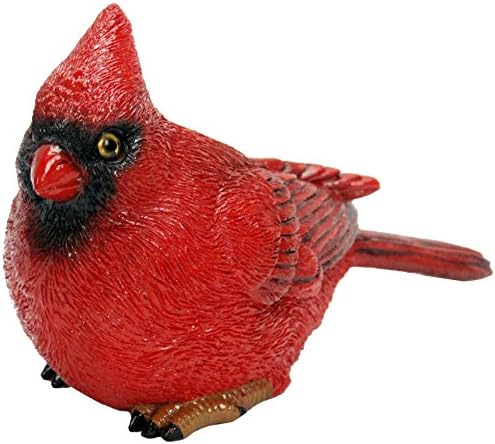 Michael Carr DesignsCardinal S Outdoor Bird Figurine for Gardens, patios and lawns (80085)