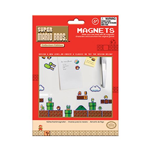 Paladone Nintendo Super Mario Bros Collectors Edition Magnets , 80 Magnets