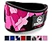 Weight Lifting Belt by Fitplicity, For Bodybuilding, CrossFit, Olympic Lifting, Powerlifting, Squat and Deadlifts, 6 Inch Back Support for Men and Women