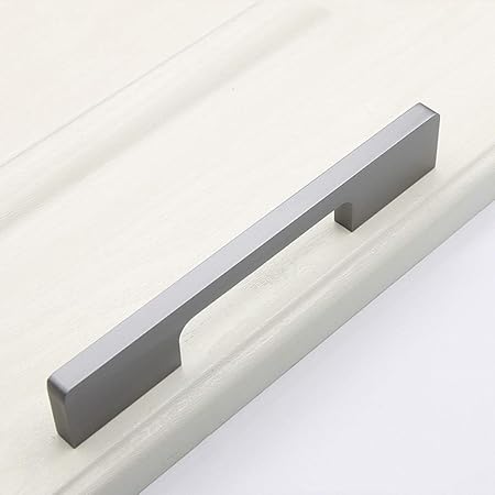 Materiales de bricolaje Negro Sólido Tiradores de gabinete perillas