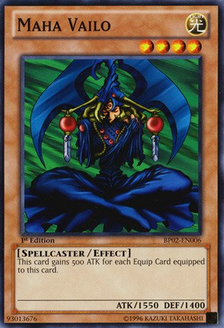Yu-Gi-Oh! - Maha Vailo (BP02-EN006) - Battle Pack 2: War of the Giants - 1st Edition - Common