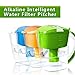 Wellblue 3pcsthe Alkaline Water Pitcher Cartridge(Blue)