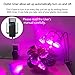 Grow light, Eleclist Led Three Head Plant Grow Lamp Timing Function 21W Grow Lamp with Outlet Timer and Adjustable 360 Degree for Indoor Plants Grow Lights Seed Starting Succulents Greenhouse (Silver)