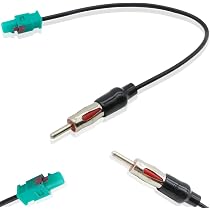 Radio Antenna Adapter | Compatible With Dodge Ram, Jeep Wrangler, Mercedes C-Class, BMW & More | Aftermarket Stereo Antenna Connector Cable - View #8