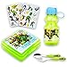 Teenage Mutant Ninja Turtles Toddler Dinnerware Set - TMNT Food Container, Water Bottle, Flatware, Stickers (Teenage Mutant Ninja Turtles)