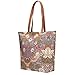Red Flower and Bird William Morris Strawberry Thief Tapestry Shoulder Tote Handbag, Travel Handbags for Shopper, Daily Purse Tote Bag by Signare (SHOU-STRD)