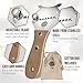 5☆ Truffle Slicer with Premium Glossed Beechwood Handle. Includes Chic Fabric Bag, Recipe E-Book + User Guide. Our Chocolate Shaver Also Shaves Cheese, Garlic & Veg! Stainless Steel & Adjustable Blade