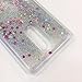 GOPROCELL (TM) TRANSPARENT LIQUID GLITTER LUXURY FULL TPU CASE BLING STARS FOR ZTE ZMAX PRO METRO PCS Z981 (silver)