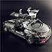 MOTU 3D Metal Puzzle Benz Butterfly Wings Sports Car Assemble Model Kits I22219 DIY 3D Laser Cut Jigsaw Toy
