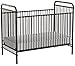 Namesake Abigail 3-in-1 Convertible Metal Crib in Vintage Iron, Greenguard Gold Certified