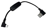 Crew Dog Electronics Stratux Elbow Power Cable with