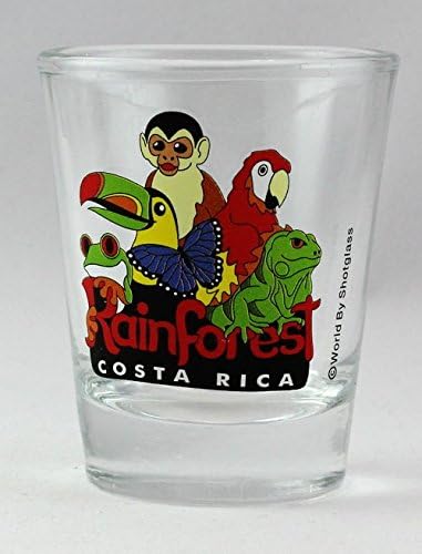 Costa Rica Rainforest Shot Glass