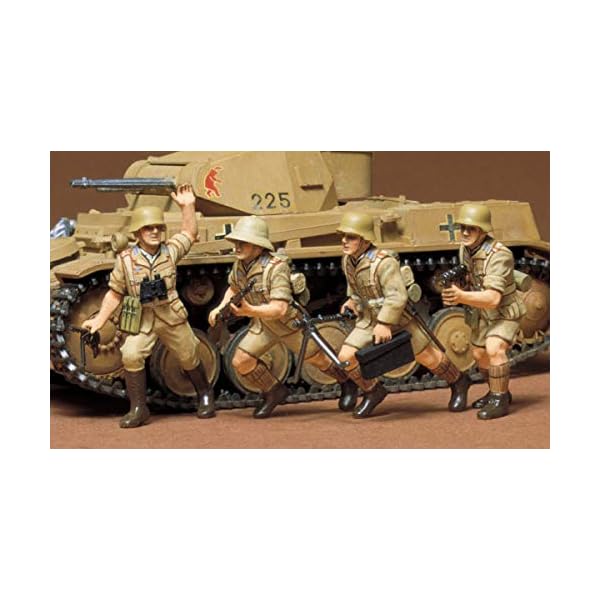 TAMIYA TAM35009 300035009 - 1:35 WWII Panzer Kampfwagen II Ausf.F/G -5 SK.121, grün – Bild 4