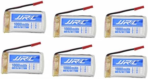 Battery, PINCHUANGHUI 6Pcs 3.7V 1000mAh 30C Lithium Battery Kit for JJRC H51 Quadcopter(X6A-B10)
