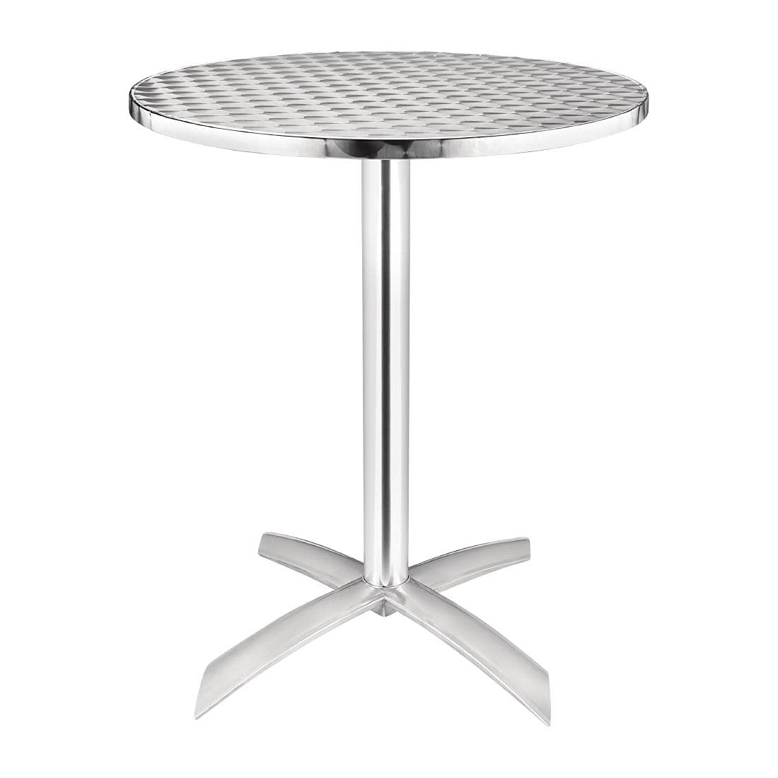 Bolero Flip-Top Table Stainless Steel 600mm Restaurant Bar Cafe Commercial — image 1
