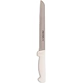 Dexter Outdoors 31603 8" Scalloped Bread Knife, White