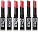 6PC City Color Matte Lipstick Bold Hues With Vitamin E set of 6 color #L0021A