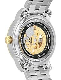 Invicta 22627 Objet d Art automático 3 mano Plata Dial Reloj