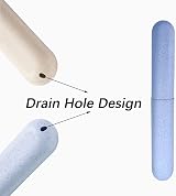 CCLKHY 2 Pcs Toothbrush Case Portable Travel Storage for Hiking & Camping view 3