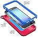 iPhone 6S Plus Case, POETIC Revolution [Premium Rugged] Protective Case with [Landscape Stand Feature] [Shock Absorption & Dust Resistant] for Apple iPhone 6 Plus/iPhone 6S Plus Blue/Red