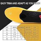 VALsole Orthotic Insole Arch Support for Flat Feet Plantar Fasciitis Blue UK view 6