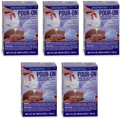 Environmental Technology 4-Ounce Kit Lite Pour-On, High Gloss Finish (Вundlе оf Fіvе)