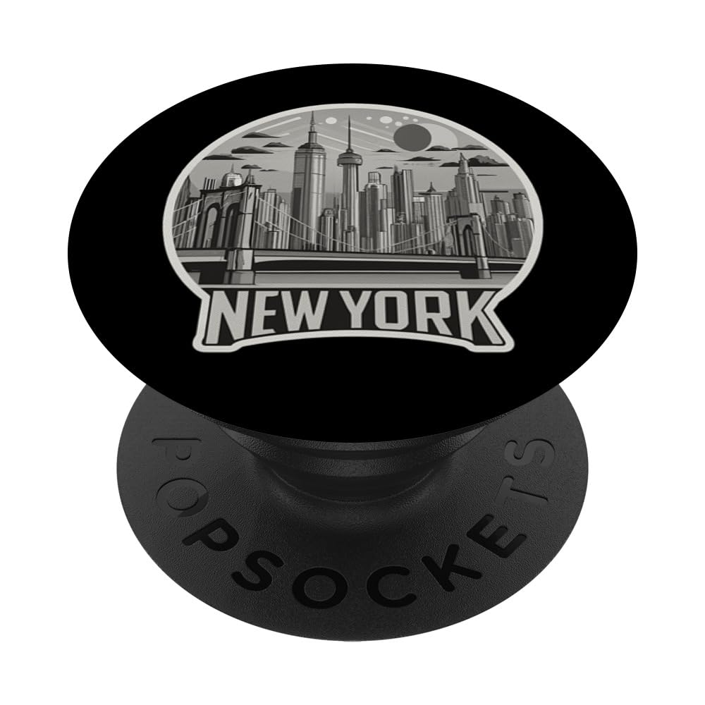 New York City Brooklyn Bridge USA NYC United States Gift PopSockets Swappable PopGrip