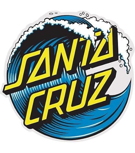 Stickers Collection Skate Autocollant Skate Santa Cruz Main Qui Crie Bleu - Design Jim Phillips 8cm
