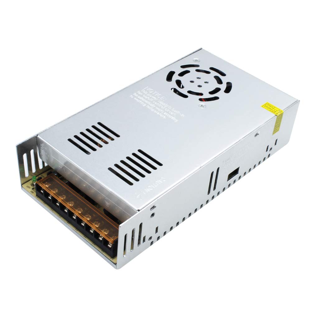 inShareplus 5V 60A 300W, DC Universal Regulated Switching Power Supply, Converter, LED Driver, Transformer, Adapter for LED Strips Pixel Lights, 3D Printer, Computer Project, CCTV