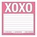 Knock Knock Sticky Note Pad, XOXO