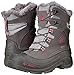Columbia Girl's Youth Bugaboot™ Plus III Omni-Heat™ Boot, Shale, Deep Blush, 7 M US Big Kid