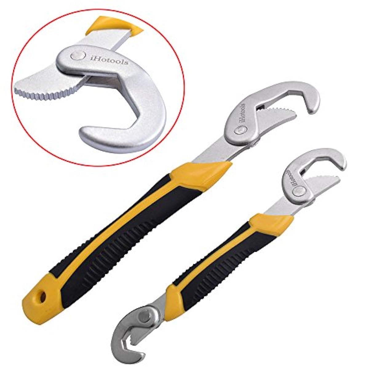 2PC Snap'N Grip 932mm Adjustable Wrench Spanner Universal Quick Multi
