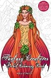 Fantasy Creatures Pocket Colouring Book: Miniature Creative Art Therapy For Adults (Colouring Books for Grownups) (Volume 8) by Meg Cowley